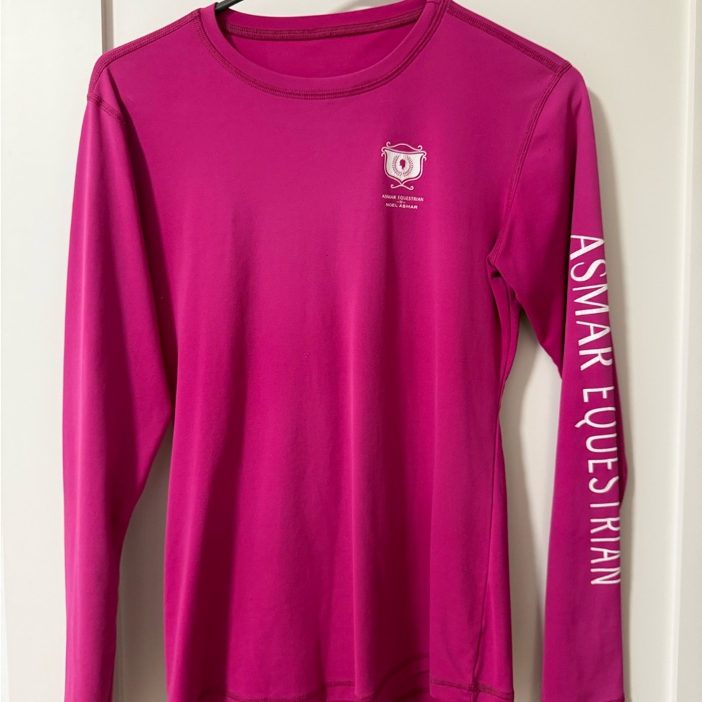Women's Magenta Long Sleeve Tee